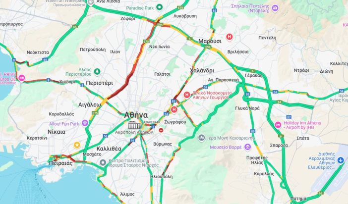 Ο χάρτης της κίνησης