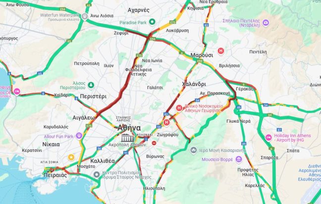 Ο χάρτης της κίνησης