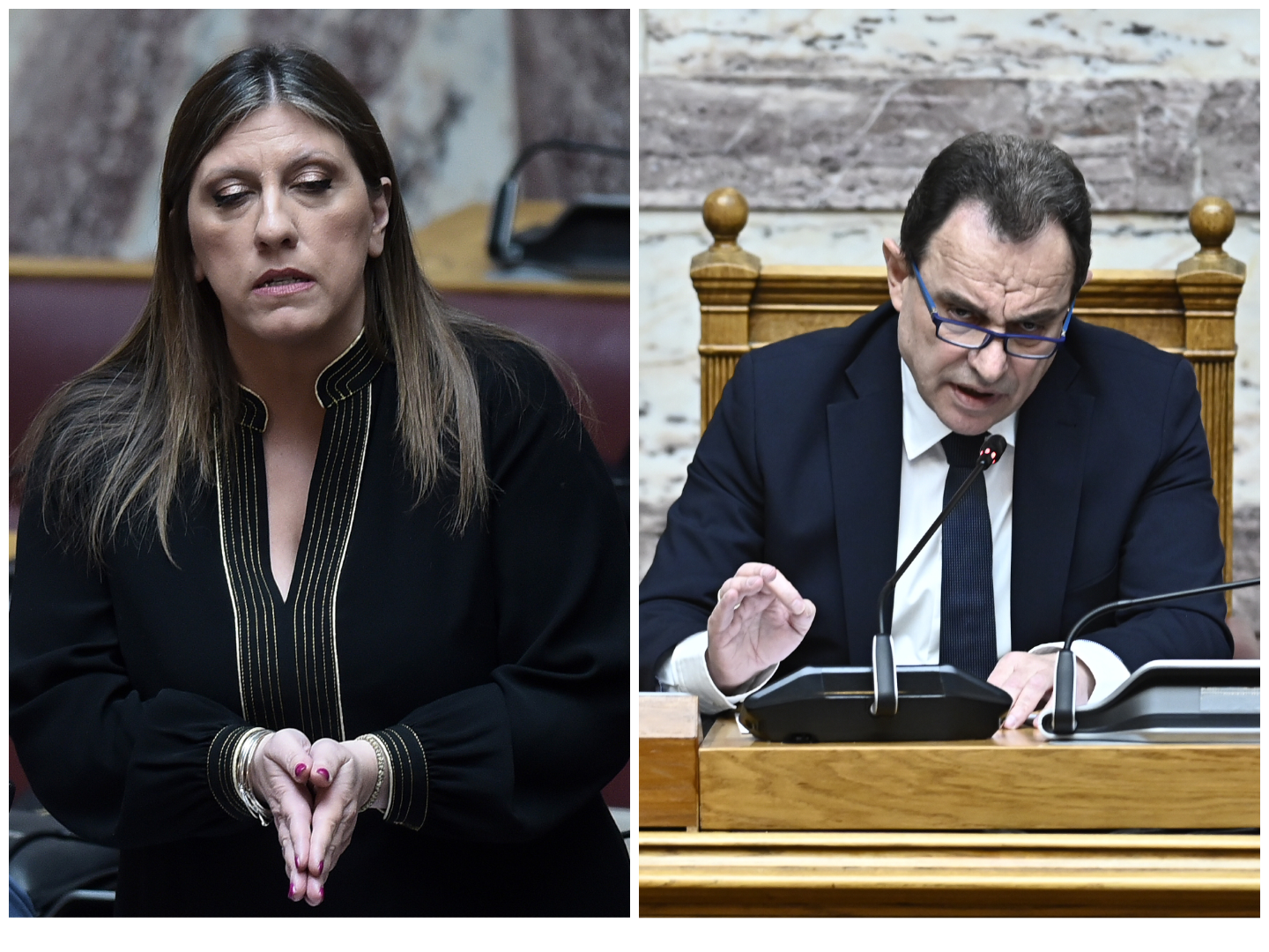 Έντονη αντιπαράθεση Κωνσταντοπούλου - Γεωργαντά