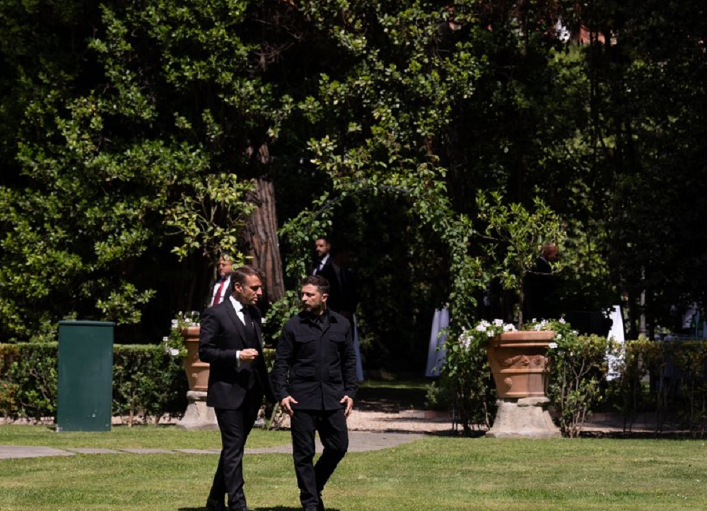 Μακρόν Ζελένσκι