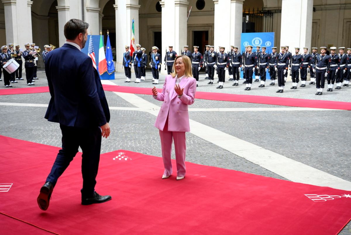 Τζέι Ντι Βανς Τζόρτζια Μελόνι