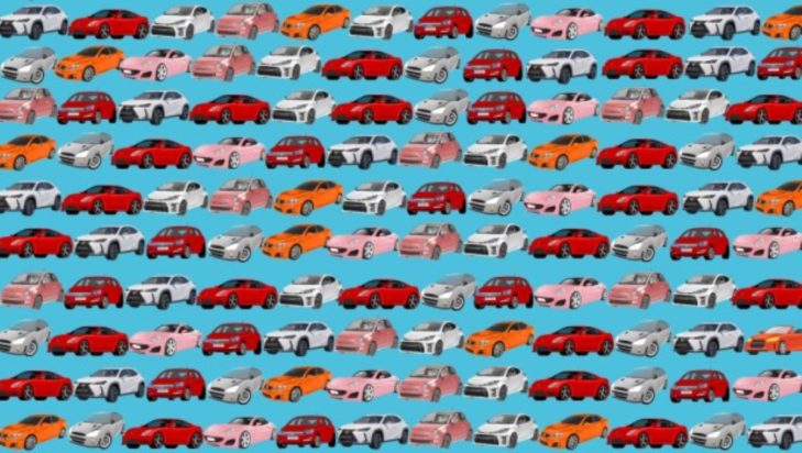 Οπτική ψευδαίσθηση: Μόνο αν είσαι ο Σέρλοκ Χολμς θα βρεις το κάμπριο αυτοκίνητο σε 5 δευτερόλεπτα