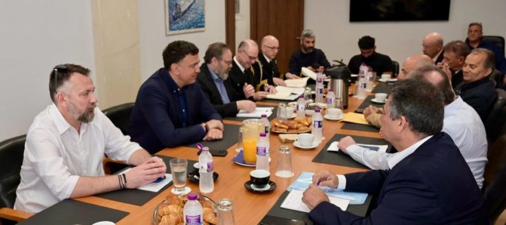 Κικίλιας στη συνάντηση με ΠΝΟ