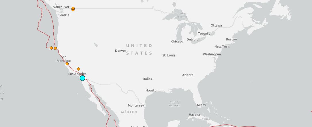 Σεισμός 5,2 Ρίχτερ στην Καλιφόρνια