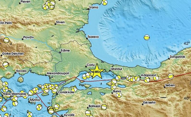 Τουρκία: Νέος σεισμός 5 Ρίχτερ κοντά στην Κωνσταντινούπολη