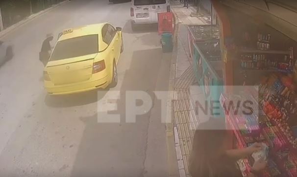 Μεταμόρφωση: Βίντεο ντοκουμέντο με τον 46χρονο να κλέβει το ταξί 49χρονης οδηγού που μόλις το είχε σταθμεύσει 