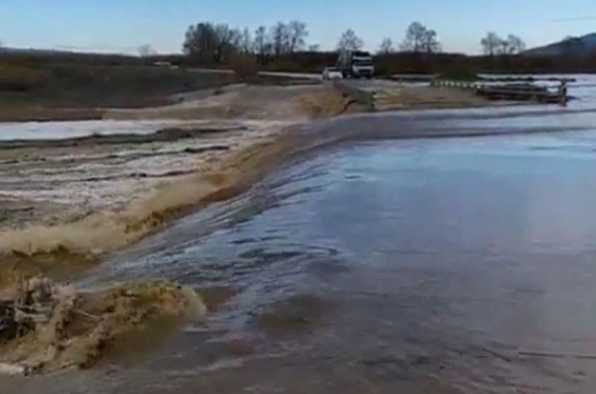 Θεσσαλονίκη: Διακοπή κυκλοφορίας σε τμήμα του επαρχιακού δικτύου του δήμου Λαγκαδά λόγω υπερχείλισης υδάτων