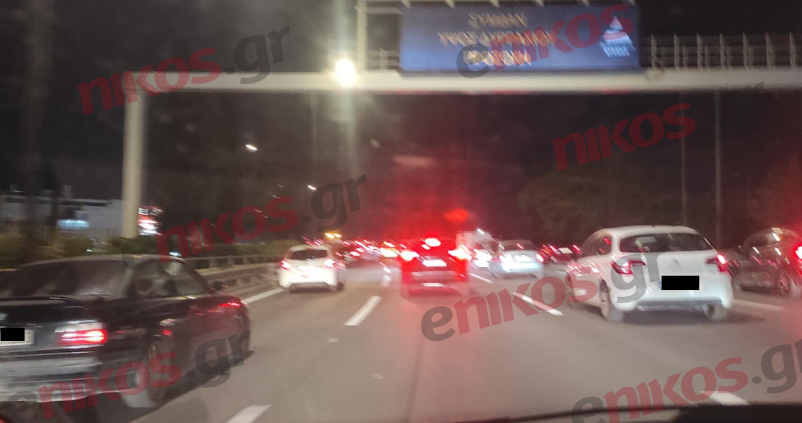 Τροχαίο με έναν τραυματία στον Κηφισό – Αυξημένη η κίνηση στο σημείο