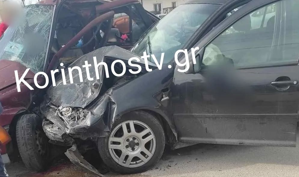 Κόρινθος: Νεκρός ο 80χρονος που τραυματίστηκε σε τροχαίο – Στο νοσοκομείο η σύζυγος και το εγγονάκι τους