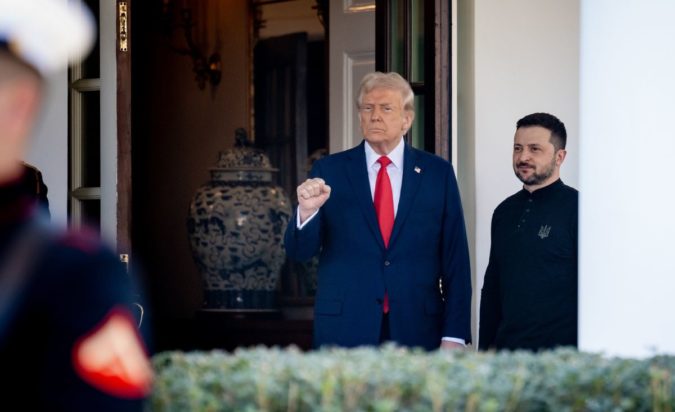 Ντόναλντ Τραμπ Βολοντίμιρ Ζελένσκι ΗΠΑ Ουκρανία