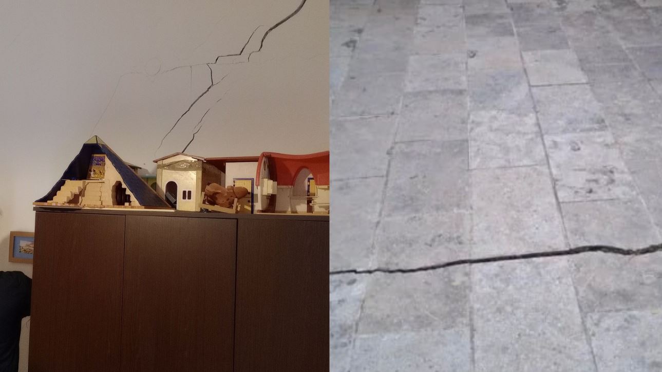 Ηράκλειο: Ρηγματώσεις 150 μέτρων «άνοιξαν» τη γη στις Βούτες, ζημιές σε τουλάχιστον 15 σπίτια – «Όσο περνάει η ώρα μεγαλώνουν»