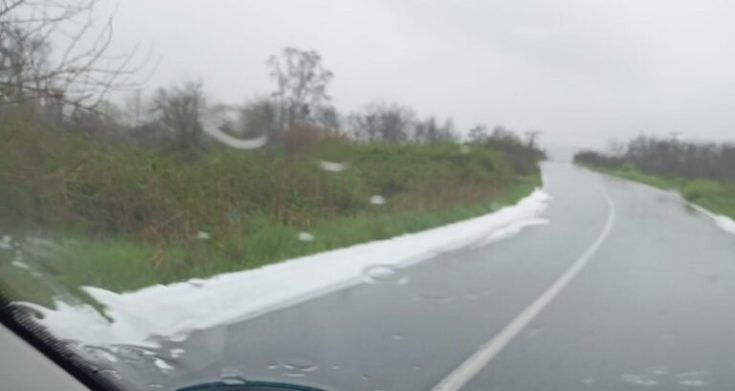 Χαλαζόπτωση στην Ελασσόνα