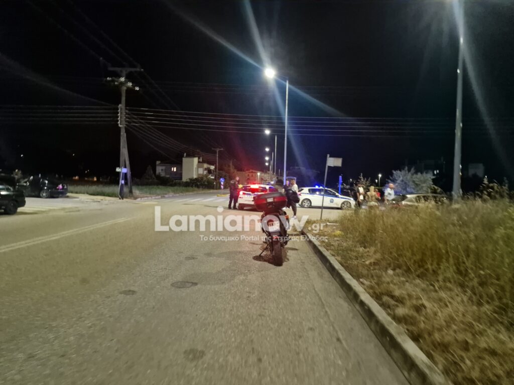 Σοβαρό τροχαίο στην Λαμία με σύγκρουση οχημάτων – Δύο τραυματίες – ΦΩΤΟ και ΒΙΝΤΕΟ