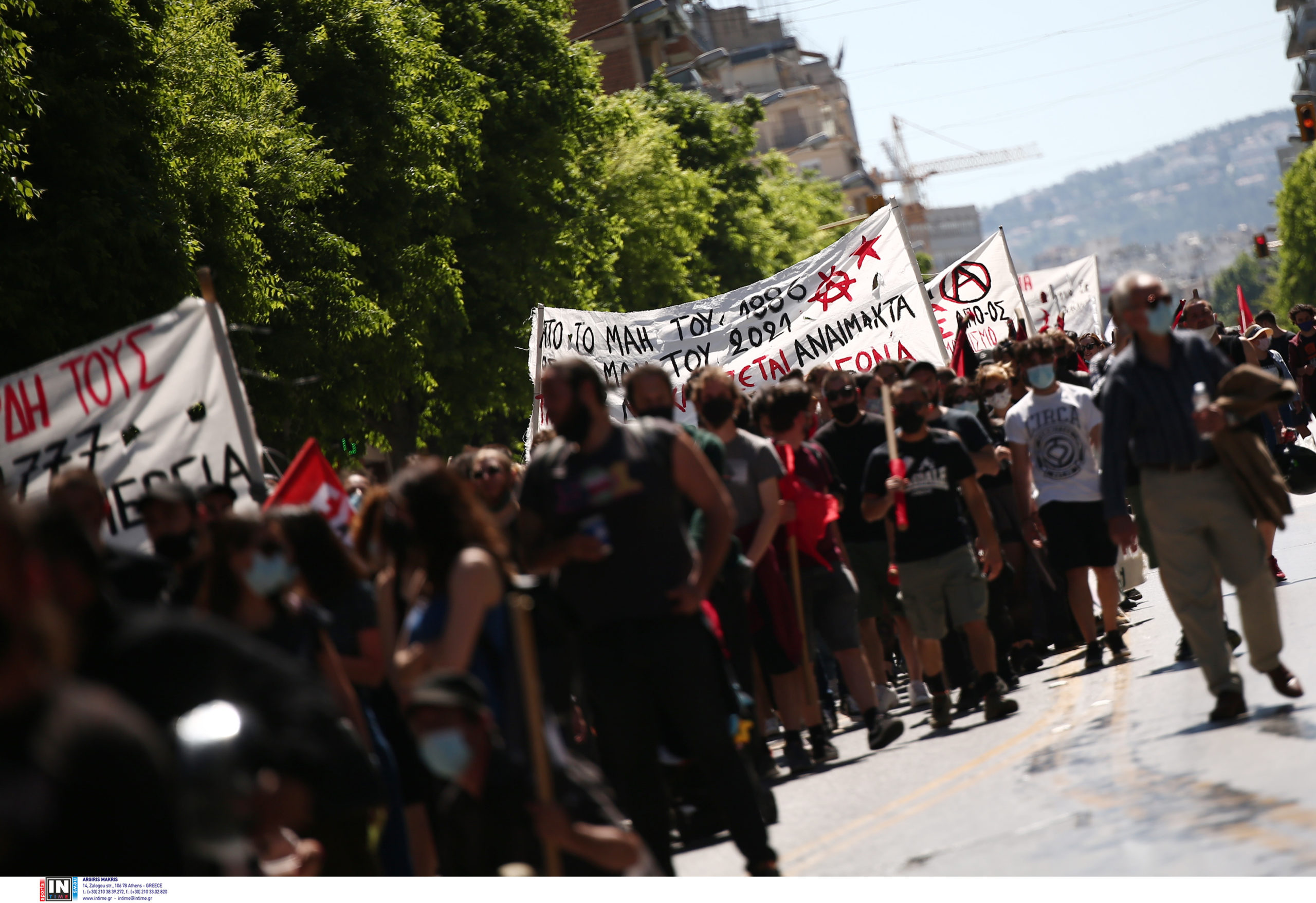 Θεσσαλονίκη: Σε απεργιακό κλοιό η πόλη λόγω των κινητοποιήσεων για την εργατική Πρωτομαγιά