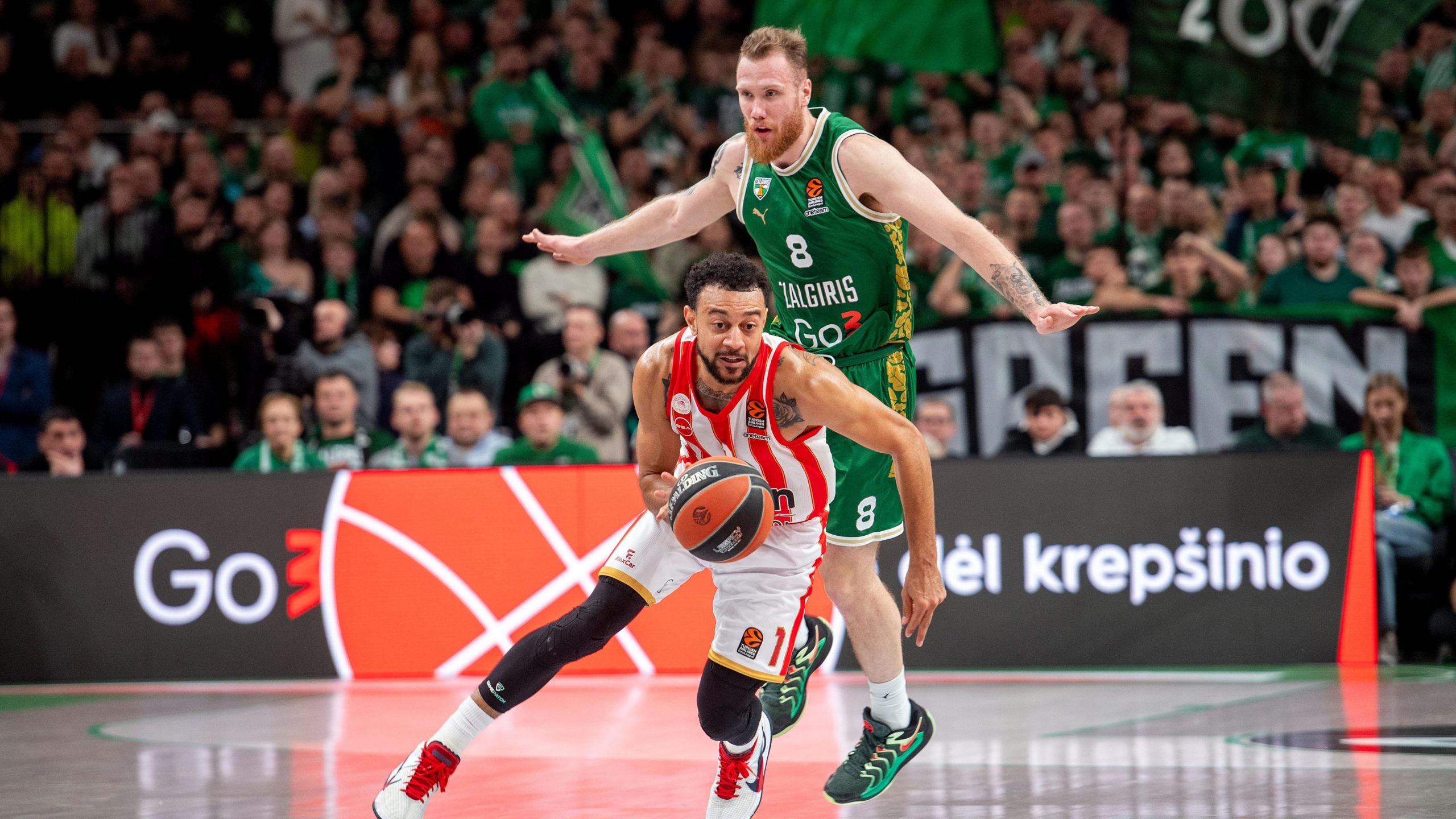 Ολυμπιακός: Αποχωρεί από τους Πειραιώτες ο Γουίλιαμς-Γκος, συμφώνησε με την Ζάλγκιρις – Μένει εκτός τελικών λόγω τραυματισμού