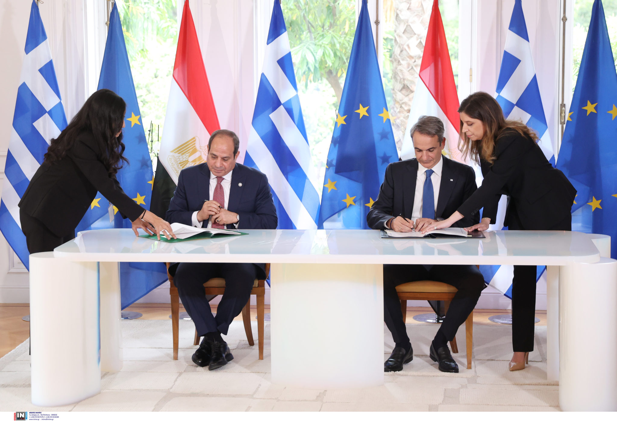 Κυριάκος Μητσοτάκης, Αμπντέλ Φατάχ Αλ-Σίσι