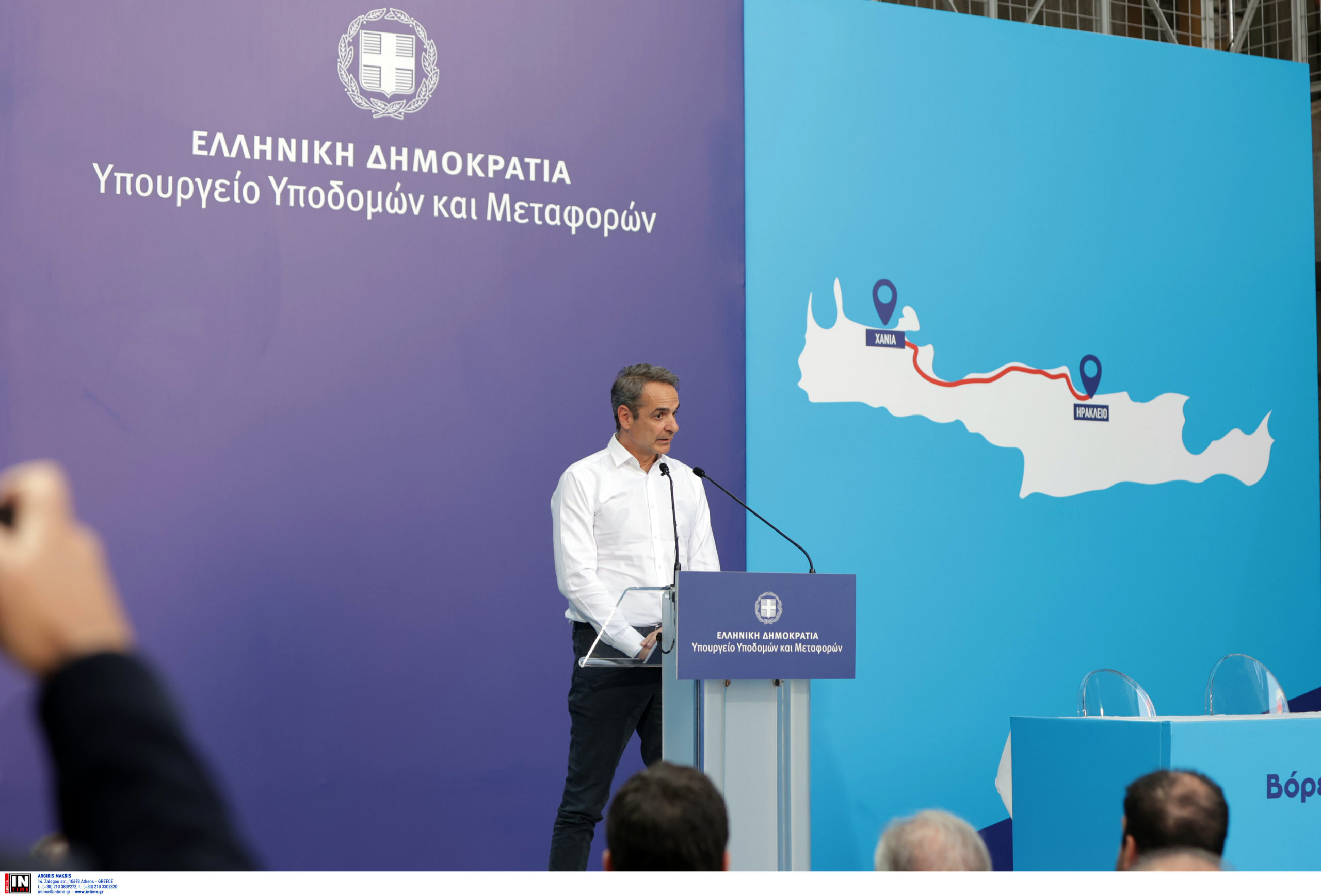 ΑΠΕΥΘΕΙΑΣ – Ηράκλειο Κρήτης: Η τελετή υπογραφής για τον ΒΟΑΚ παρουσία του Κυριάκου Μητσοτάκη