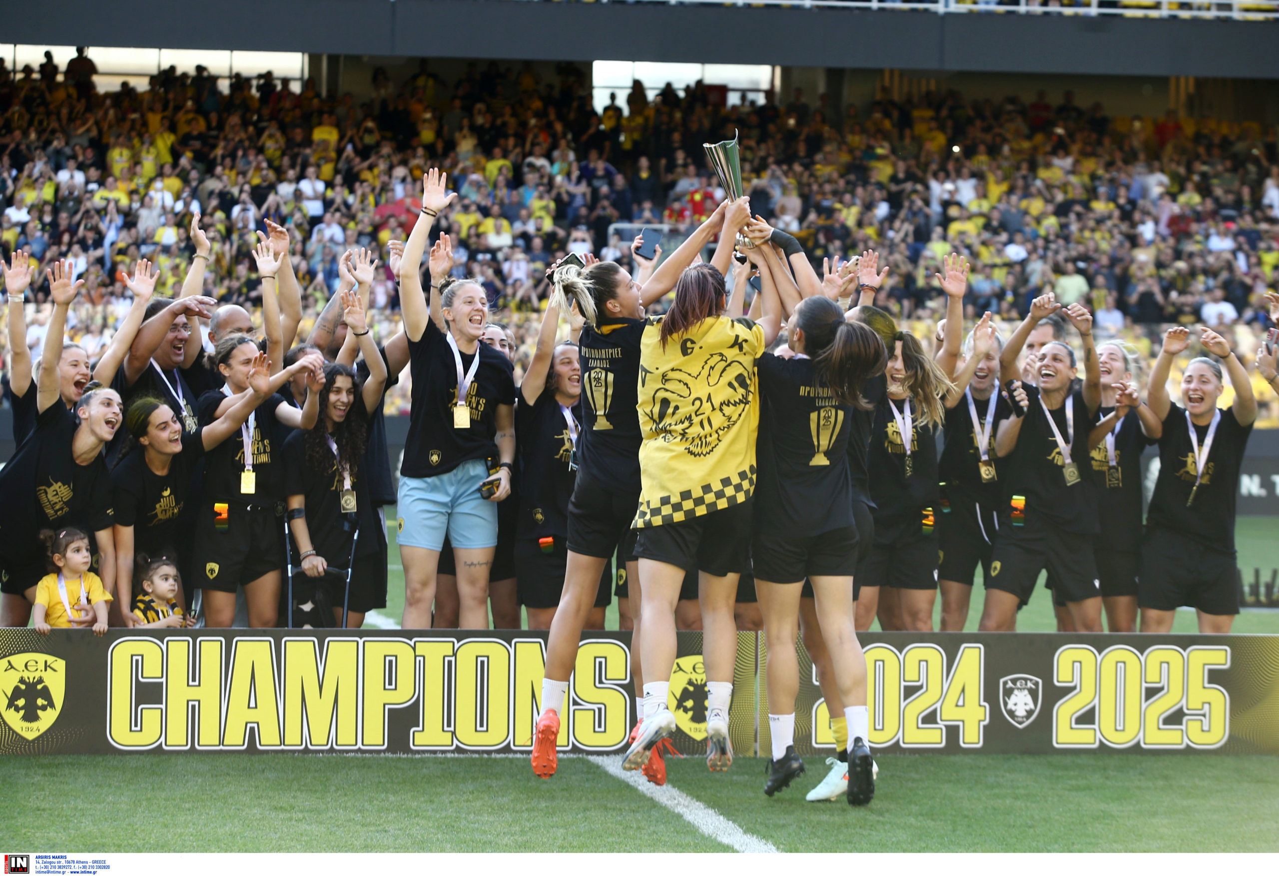 ΑΕΚ, πρωτάθλημα, Ποδόσφαιρο γυναικών