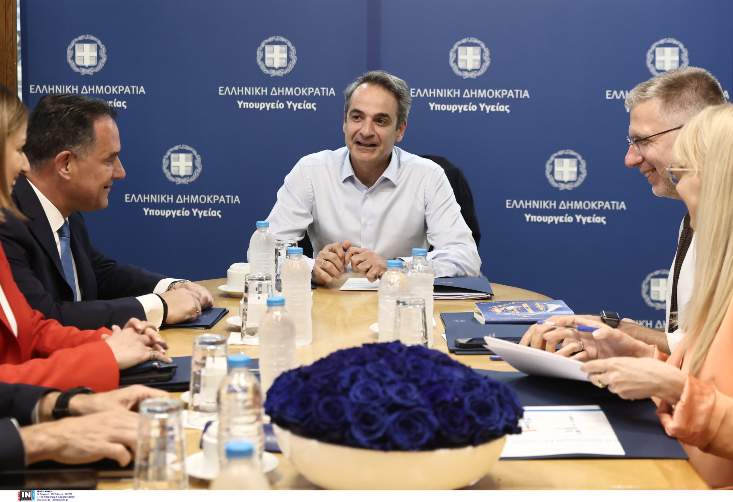 Μητσοτάκης: Έφτασε στο υπουργείο Υγείας – Σε εξέλιξη η σύσκεψη με την πολιτική ηγεσία