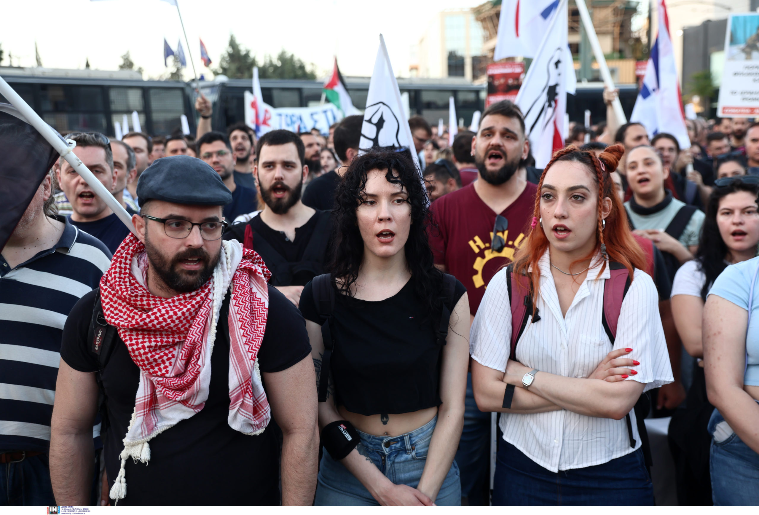 συγκέντρωση έξω από την πρεσβεία του Ισραήλ, Παλαιστίνη
