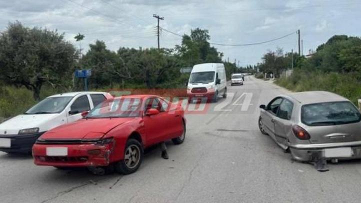 Πάτρα: Σοβαρό τροχαίο στην παλαιά Εθνική Οδό – Έφυγαν οι ρόδες από αυτοκίνητο