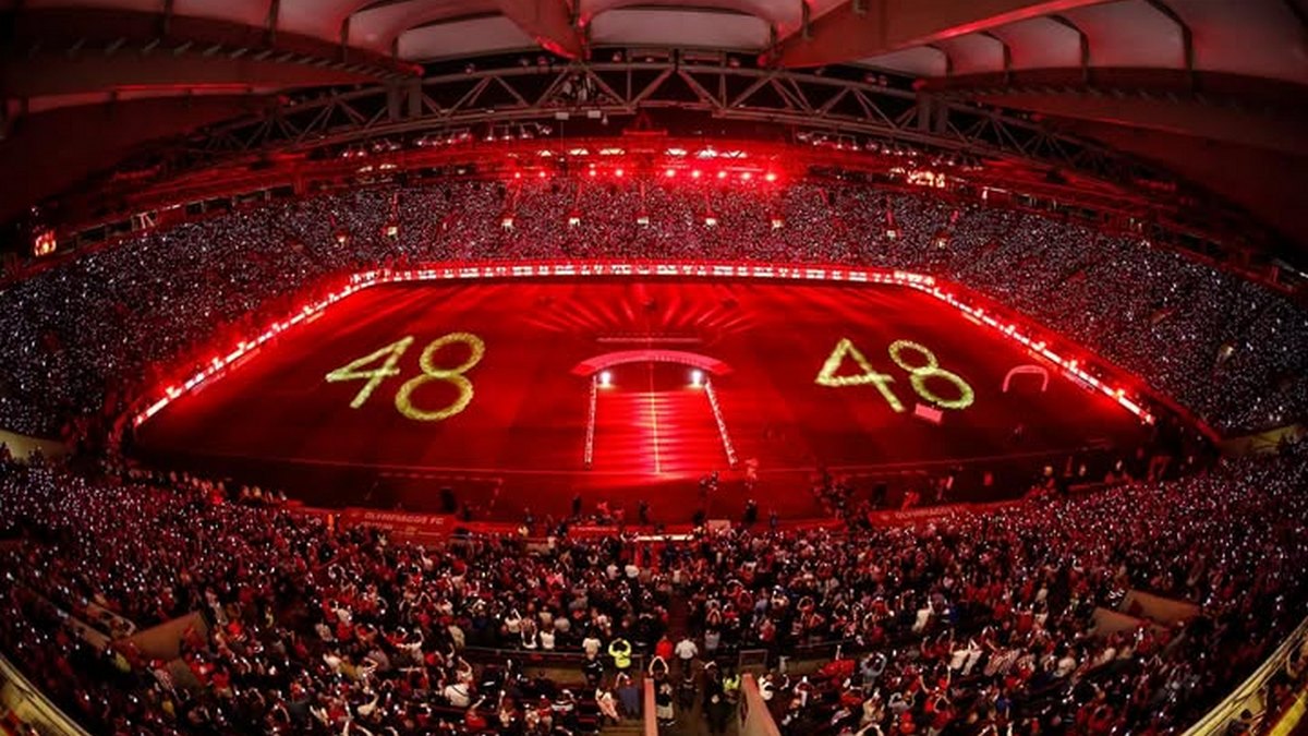 Ολυμπιακός: Το εντυπωσιακό show με τα χιλιάδες βραχιολάκια στην φιέστα για την κατάκτηση του 48ου πρωταθλήματος