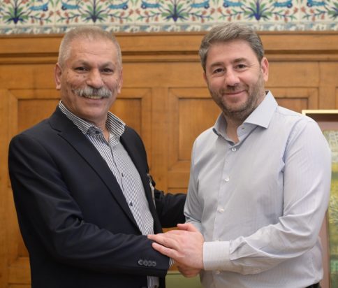 Ανδρουλάκης: Συναντήθηκε με τον συμπρόεδρο του Κόμματος Δημοκρατικής Ένωσης Συρίας -Τι συζήτησαν