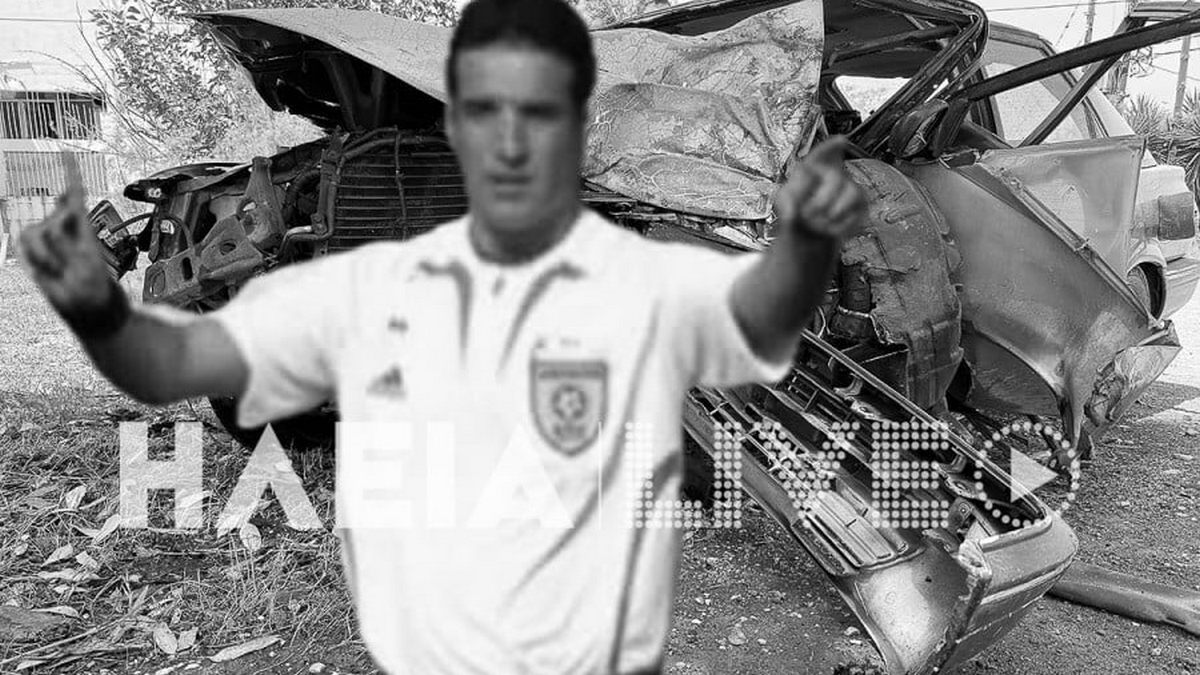 Ηλεία: Θανατηφόρο τροχαίο στην Ζαχάρω – Νεκρός 48χρονος διαιτητής έπειτα από πρόσκρουση σε δέντρο