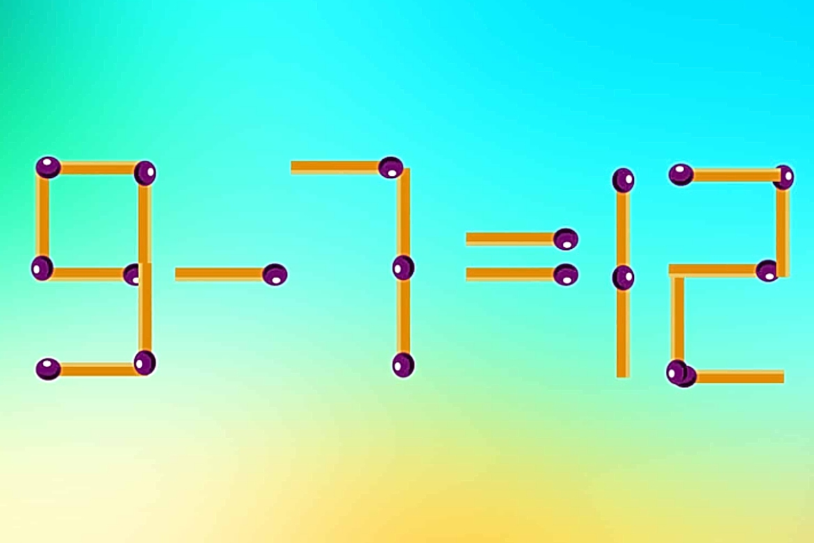 Τεστ IQ μόνο για ιδιοφυΐες: Μπορείτε να διορθώσετε την ισότητα μετακινώντας μόλις 1 σπίρτο σε 10 δευτερόλεπτα;