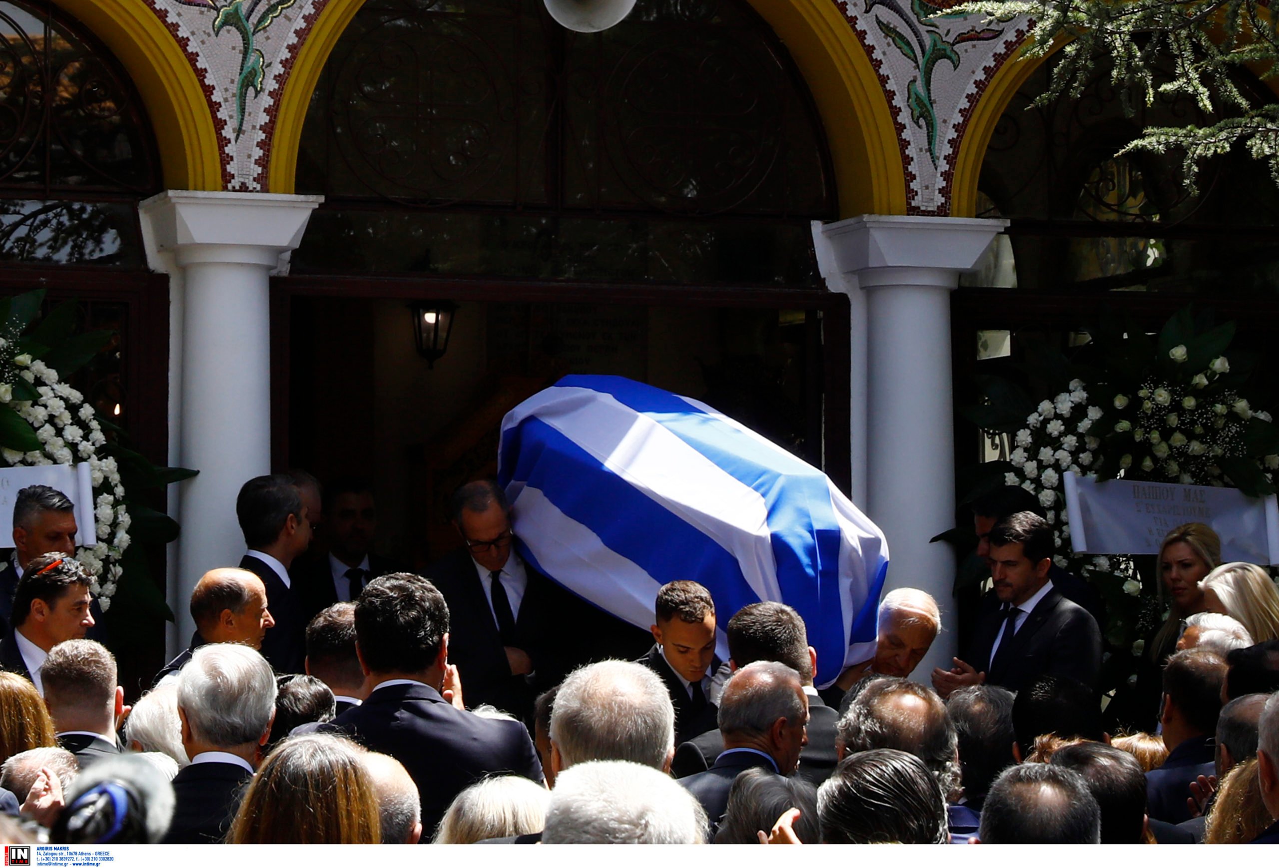 Πέτρος Μολυβιάτης,κηδεία