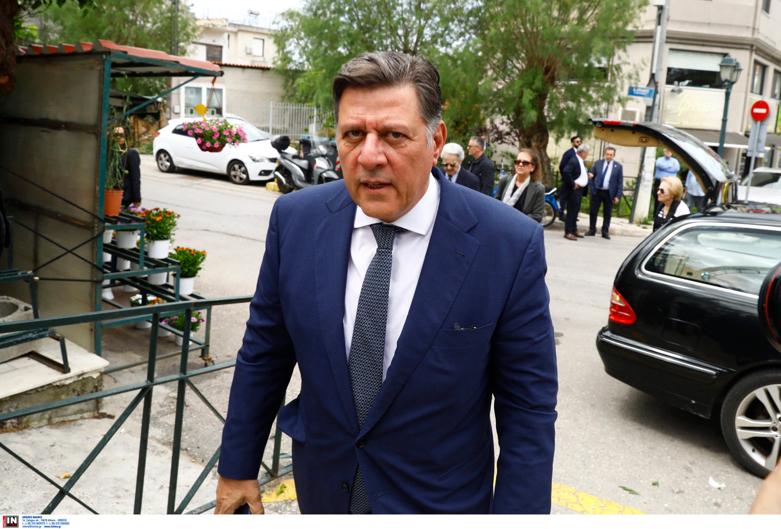 Πέτρος Μολυβιάτης,κηδεία