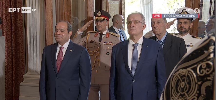 ΑΠΕΥΘΕΙΑΣ – Η συνάντηση του Κωνσταντίνου Τασούλα με τον Αλ Σίσι