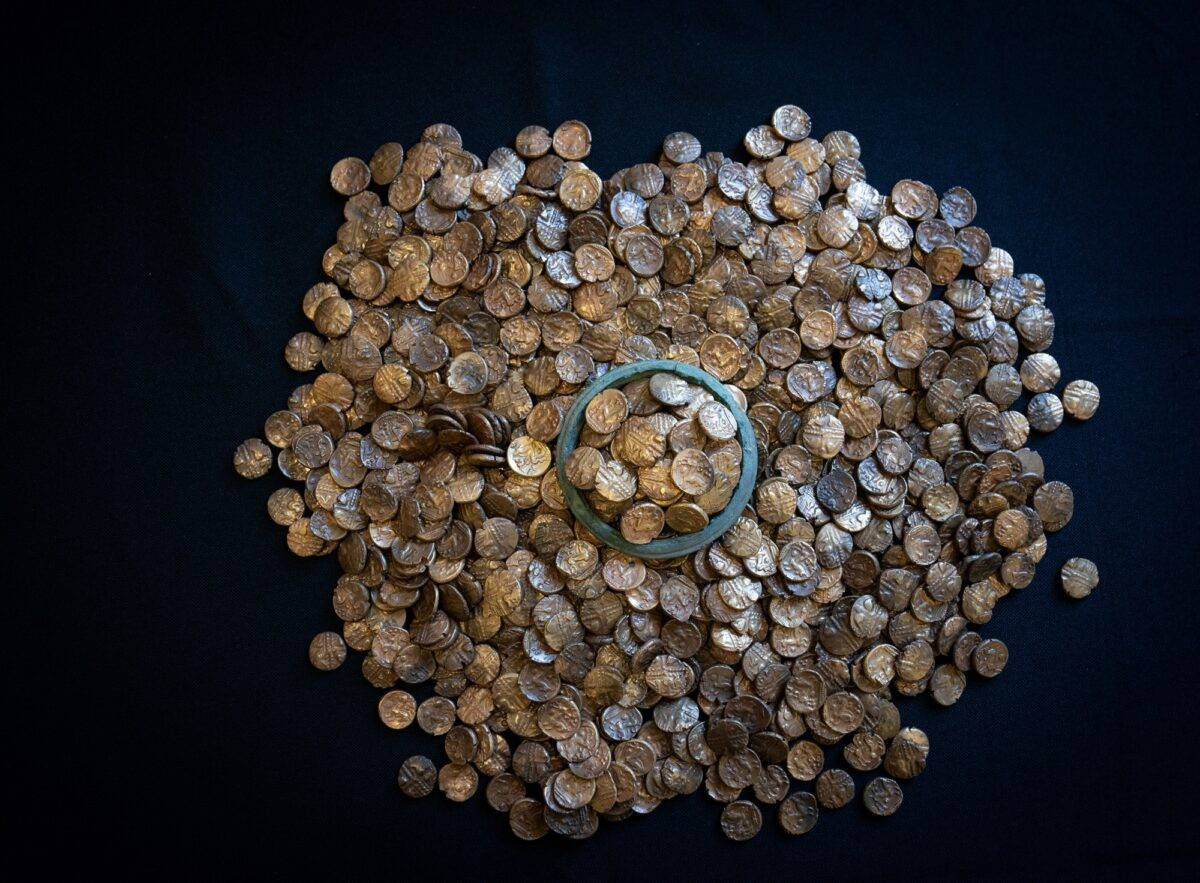 Ο θησαυρός του Baddow. Φωτογραφία: Fountains Media/Museum of Chelmsford