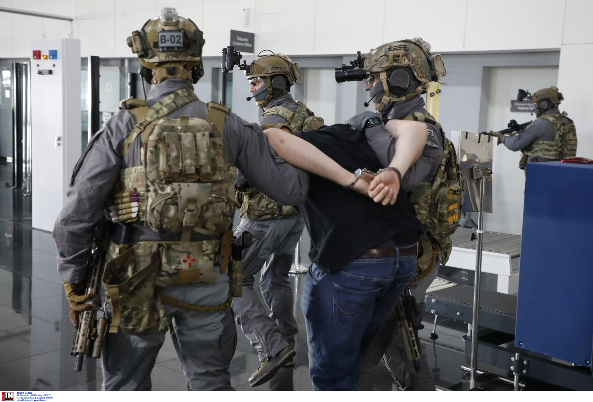 Άσκηση τρομοκρατικής ενέργειας στον Πειραιά