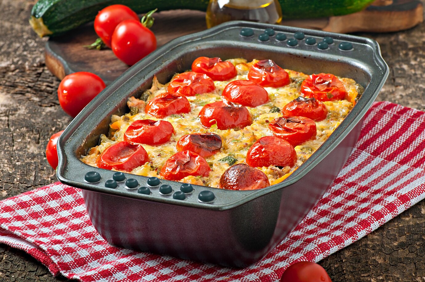 Συνταγή για κανελόνια με ντοματίνια και κατσικίσιο τυρί στο φούρνο