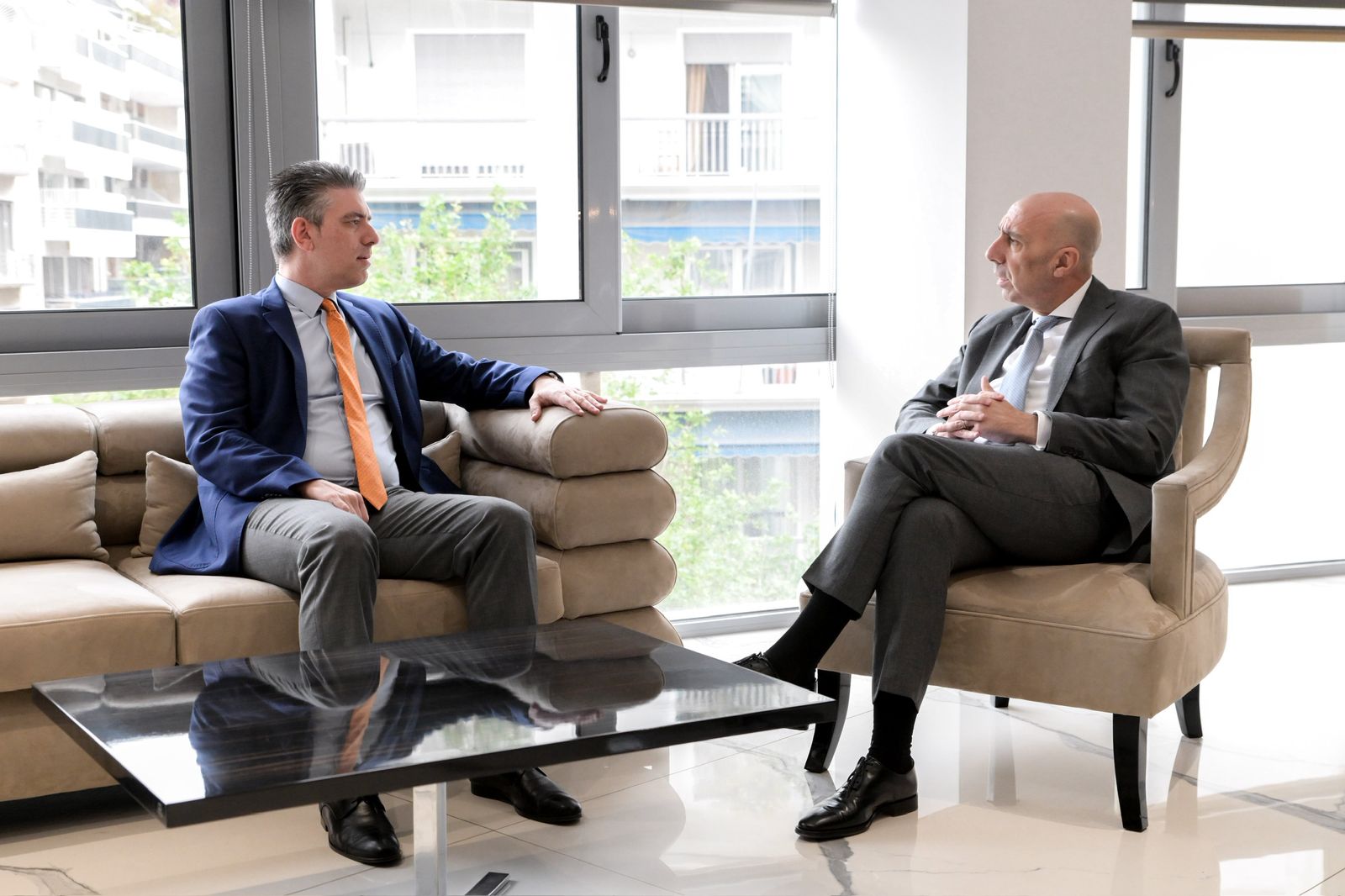 Συνάντηση Γιάννη Μπρατάκου με Τάσο Γαϊτάνη:  «Προτεραιότητα για τη νέα αναπτυξιακή στρατηγική, η δημιουργία συνεκτικού οικοσυστήματος καινοτομίας»