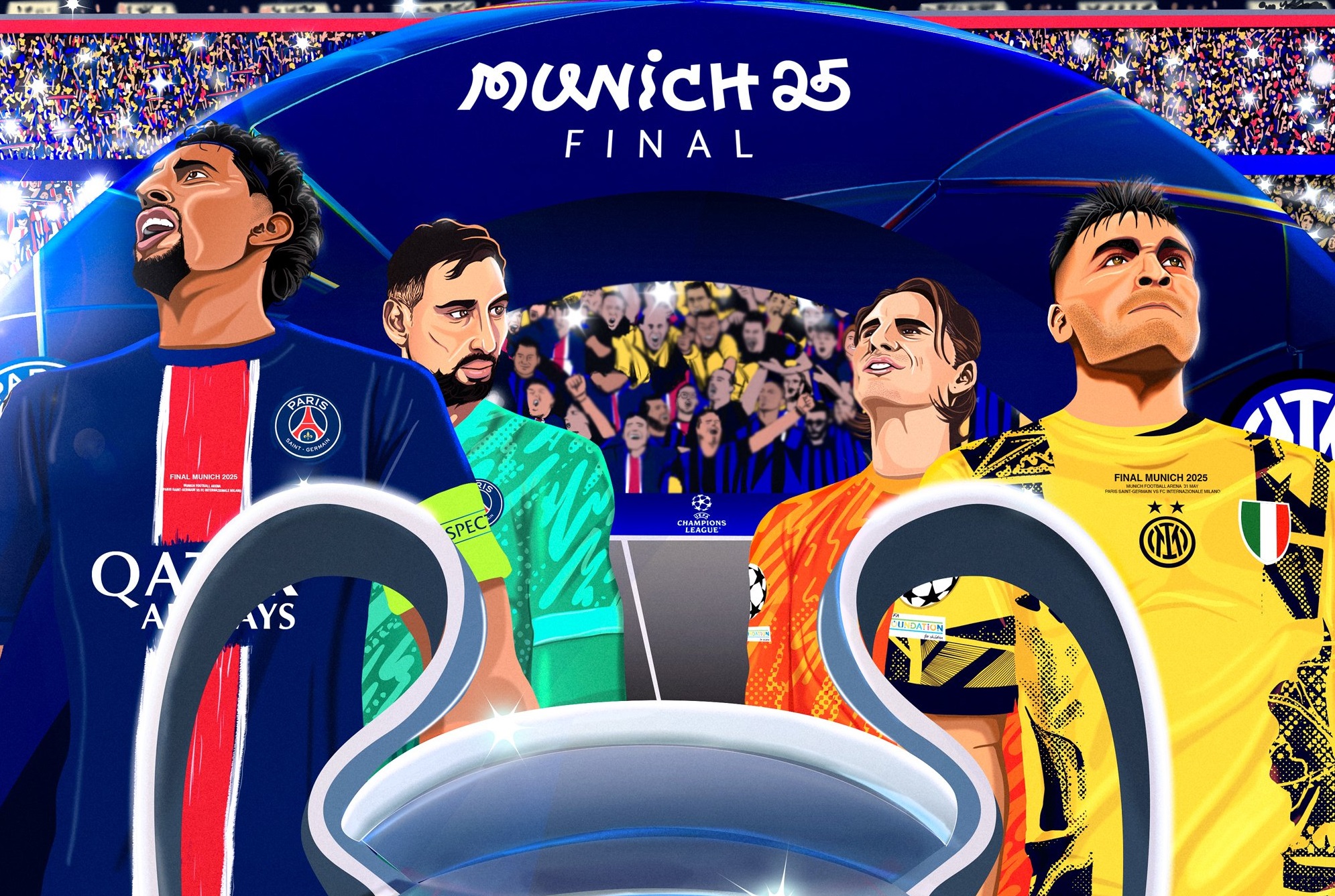 Champions League, Ίντερ, Παρί Σεν Ζερμέν