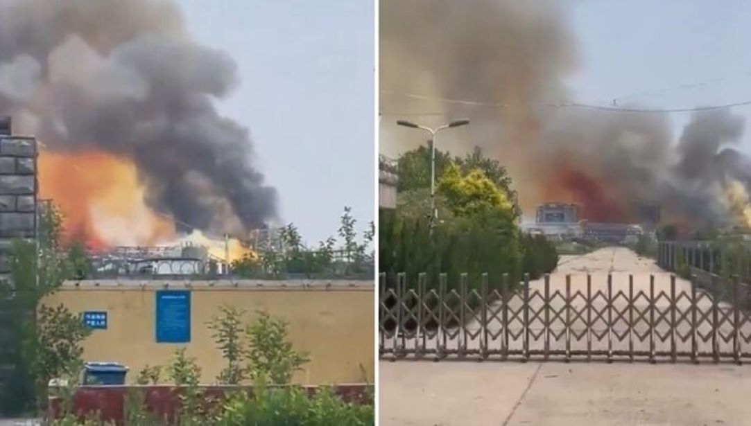 Κίνα: Ισχυρή έκρηξη σε εργοστάσιο χημικών – Φόβοι για μεγάλες καταστροφές