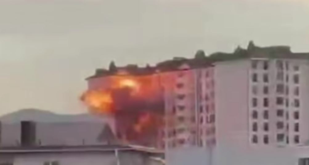 Ουκρανική επίθεση με drone στην πόλη Νοβοροσίσκ