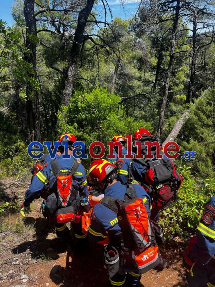 Εύβοια: Επιχείρηση για γυναίκα που τραυματίστηκε ενώ έκανε πεζοπορία