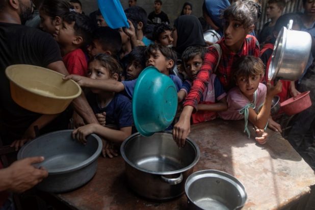 Γάζα παιδιά λιμός