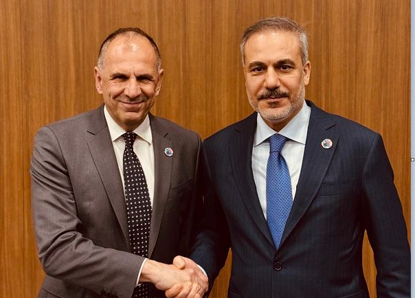 Συνάντηση Γεραπετρίτη – Φιντάν στην Αττάλεια της Τουρκίας – ΦΩΤΟ