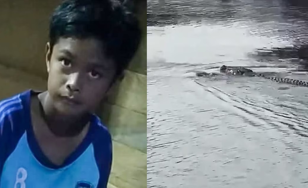 Ινδονησία, κροκόδειλος, 13χρονος