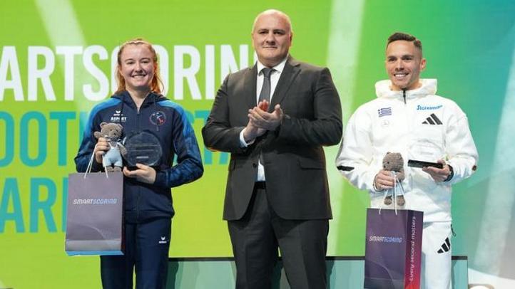 Ενόργανη: Ο Λευτέρης Πετρούνιας τιμήθηκε από τη European Gymnastics με το βραβείο «SmartScoring Shooting Star Award»