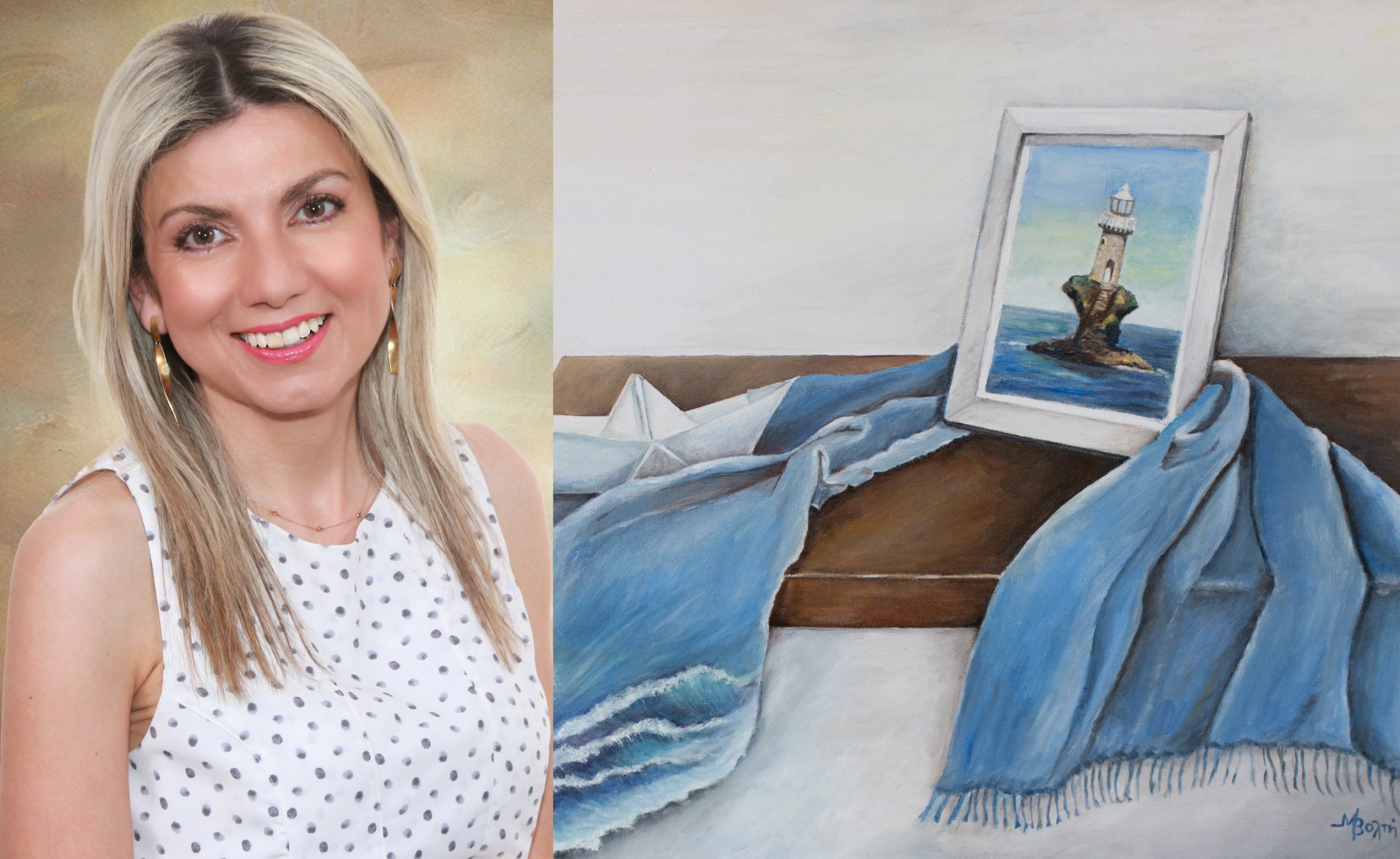 SeaMBOLS: Ατομική έκθεση ζωγραφικής της Μαρίας Βολτή στην Άνδρο