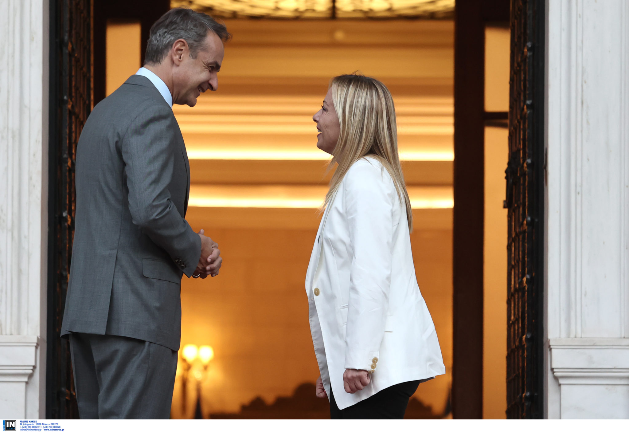 Μητσοτάκης- Μελόνι