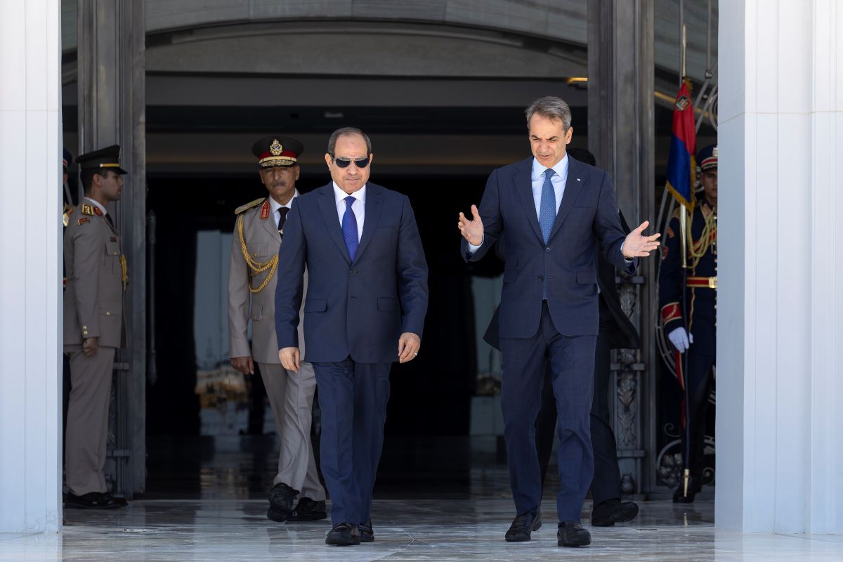 Κυριάκος Μητσοτάκης Αμπντέλ Φατάχ Αλ Σίσι