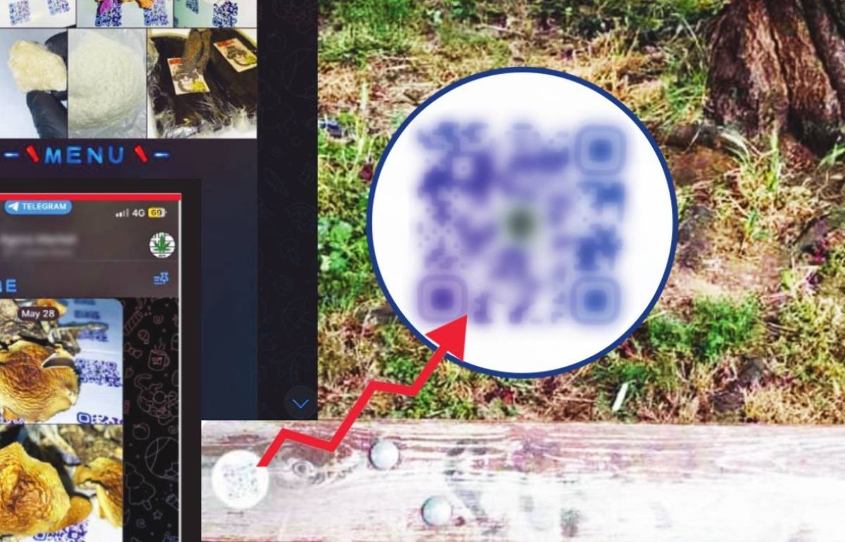 Εμπόριο ναρκωτικών με QR Code