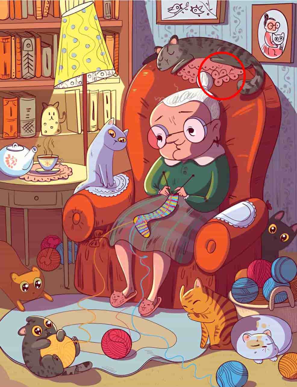 Οπτική ψευδαίσθηση, πεταλούδα