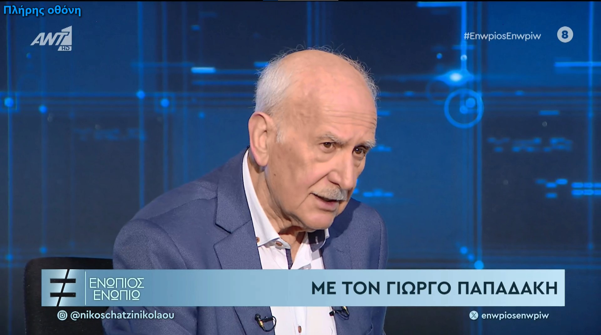 Γιώργος Παπαδάκης: Ήμουν ο άνθρωπος των 5 λεπτών, ακόμα και στις «εκρήξεις» μου